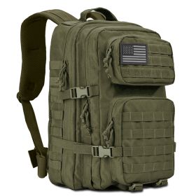 XG-MB45 - Men's Molle Military Tactical Backpack 45 Liter (Color: Army Green)