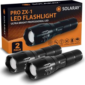 ZX-1 AAA Battery LED Flashlight for Everyday Carry (Pieces: 2-Pack)