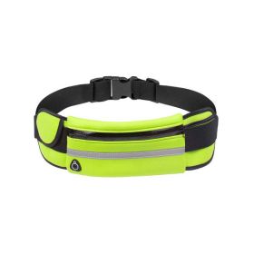Unisex Sports Fanny Pack; Running Waist Bag; Belt Phone Bag; Water Hydration Backpack Running Accessories (Color: Green)