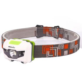 AloneFire HP30 3W Red White LED Lightweight Light; AAA Battery Headlamp; Portable Headlight For Outdoor Fishing Camping & Climbing (Color: White, Items: White)