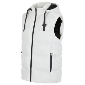 Helios- Paffuto Heated Vest- The Heated Coat (Color: White, size: small)