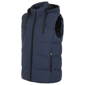 Helios- Paffuto Heated Vest- The Heated Coat (Color: Navy, size: medium)