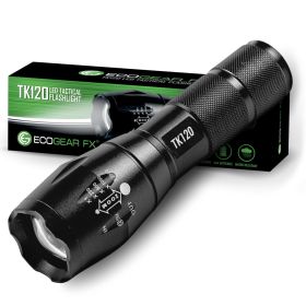 TK120 LED Tactical Flashlights with Strobe (Pieces: 1-Pack)